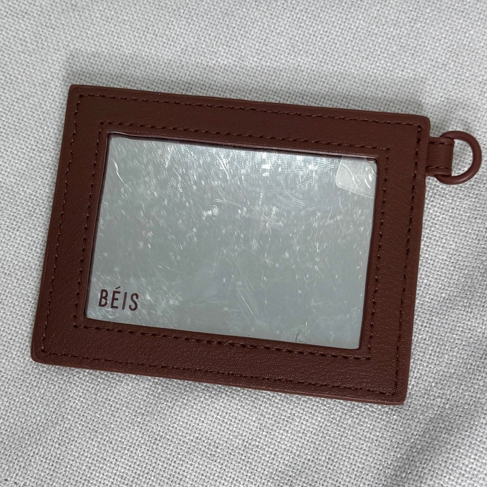 BEIS Mirrored Card Holder in Maple - Picture 4 of 4